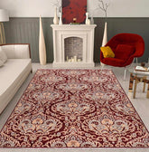 handmade Transitional Kafkaz Red Blue Hand Knotted RECTANGLE 100% WOOL area rug 8 x 10